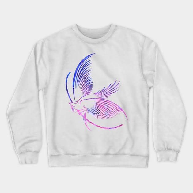 bird fly 2 Crewneck Sweatshirt by Verisman